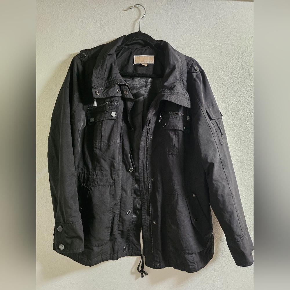 Michaell Kors Moto Style Rain Jacket